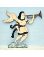 Trumpeter angel - Original hand-painted recovery weather vane
