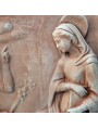 "Annunciation" by Andrea della Robbia in terracotta