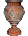 Vaso Impero Toscano Lucchese in terracotta non patinato