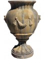 Vaso Impero Toscano Lucchese in terracotta patinata