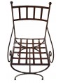 small Versilia Chair with armrests - Small CDB version