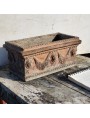 Antico Cassonetto Festonato Napoletano in terracotta