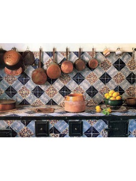 Traditional kitchen in a Sicilian