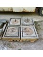 Portavasi quadrati per vasi da Limoni 62x62cm in pietra - anti-formiche