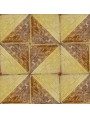 Ancient majolica tile parquet