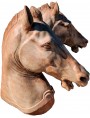 Cavallo greco-Romano in terracotta