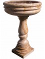 Fountaine Stoup in royal yellow marble (giallo reale)