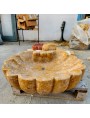 Yellow marble stouf font