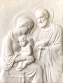 Sacra Famiglia Toscana Marginetta - Edicola in terracotta