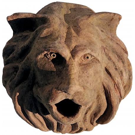 Grande Mascherone Leone liberamente tratto da una testa in bronzo del rinascimento Fiorentino