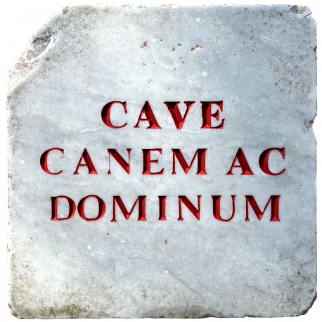 CAVE CANEM AC DOMINUM - Gabriele D'Annunzio
