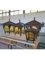 A set of 10 original Italian lanterns from the early 1900s