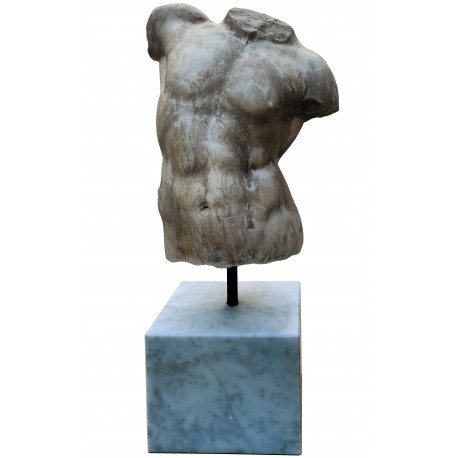 Free male bust inspired by Gaddi torso