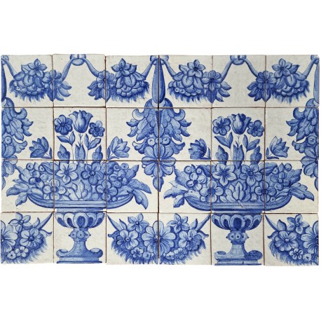 Portuguese azulejos panel