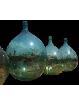Old Glass Carboy in blown glass
