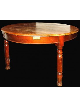 Tuscan Oval table Walnut-tree