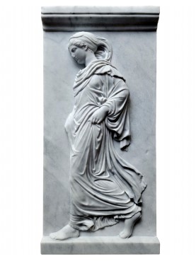 Bassorilievo della Gradive "donna che cammina" - IV sec. a.C.