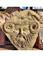 Zeus Ammone del Museo Barracco di Roma - bassorilievo in terracotta nostra repro