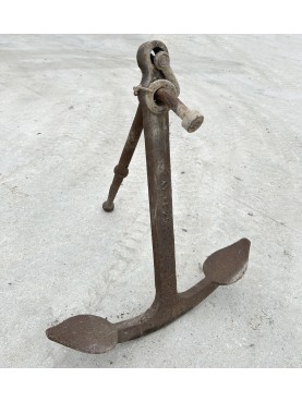 Antique Admiralty Stock Anchor H 75 cm