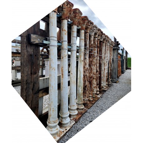 the display of columns at our headquarters