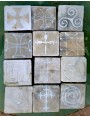 Selection of tiles sculpted by us