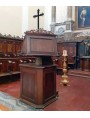 La Croce da noi prodotta, nella Chiesa monumentale, cinquecentesca di San Giovanni Battista di Pesaro Urbino