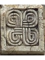 Un'altra formella del nodo di Salomone sempre del Duomo di Barga