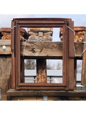 "Ancient VELUX" cast iron roof window from the 19th century