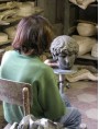 Antinoo terracotta head