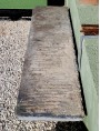 Grande panchina 203cm rigata minimalista antica in pietra del Cardoso