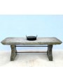 Stone table 243 cm long - original antique - with ice tray