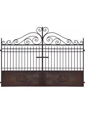 iron gate 320 cm wide - 1900s