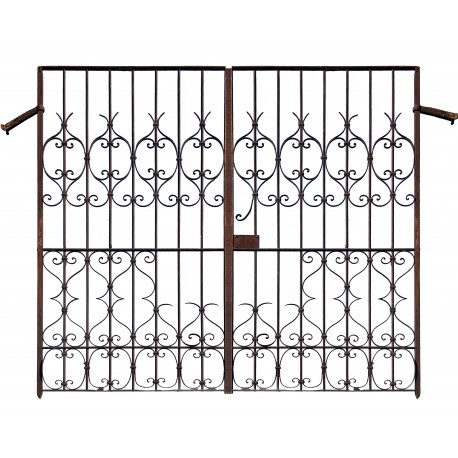 Recovery gate with 2 doors h 230 cm x L 240 cm