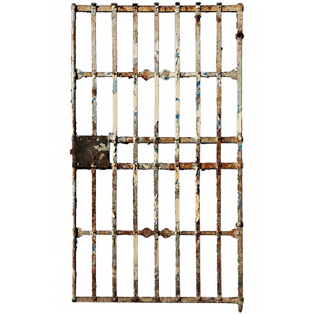 cancello in ferro battuto proveniente dalla demolizione di un carcere (5)