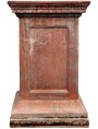 Base H.60cm/37x37cm in terracotta per vasi e sculture