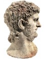 Busto di Nerone in terracotta copia dell'esemplare dei Musei Capitolini