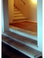 Floor and Stairs in Limestone