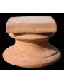 Terracota base H.13cms/14,5x14,5cms for heads or small sculptures