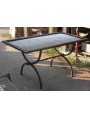 Iron table with Iron plate for tiles table