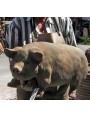 Big terracotta pig
