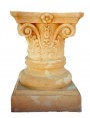Colonnetta corinzia H.48m/Ø32cm piccola - colonna in terracotta con capitello