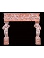 Terracotta fireplace