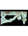 Six cast ancient castiron brackets 90cms