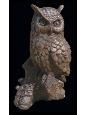 Cast iron Owl medium size