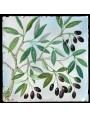 Olive trees - majolica tiles