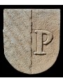 Coat of arms grey stone