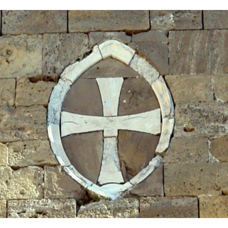 Marble and Stone Medieval Templar Cross
