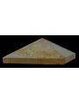 Simple pyramid in limestone