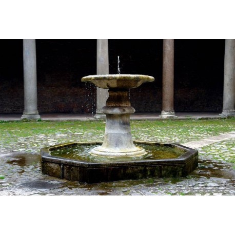 La fontana della Chiesa di San Clemente a Roma