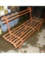 Forged iron bench